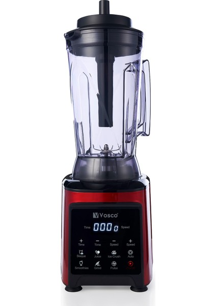 Dijital Bar Blender Pro Xl 4l (8 Bıçak) Kırmızı