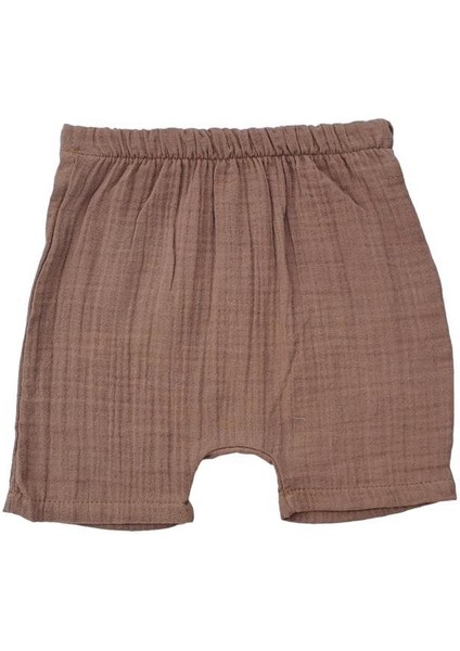 Erkek Bebek Müslin Ikili Ayıcıklı Gömlek Şortlu Takım fırsatları