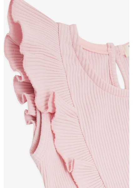 Kız Çocuk Pamuklu Fırfırlı Tütü Tüllü Elbise fırsatları