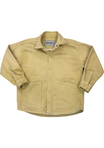 Erkek Çocuk Pamuklu Lcralı Ceket Gömlek