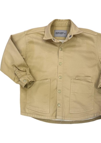 Erkek Çocuk Pamuklu Lcralı Ceket Gömlek fırsatları