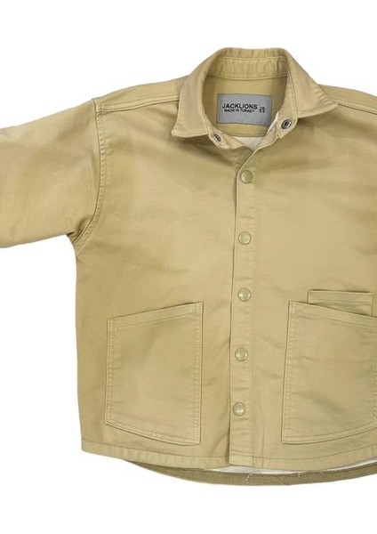 Erkek Çocuk Pamuklu Lcralı Ceket Gömlek indirimleri