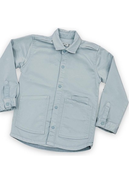 Erkek Çocuk Pamuklu Esnek Gömlek Ceket
