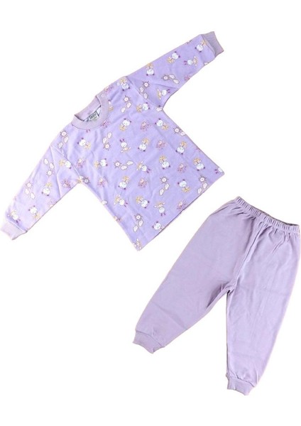 Kız Çocuk Tavşanlı Pijama