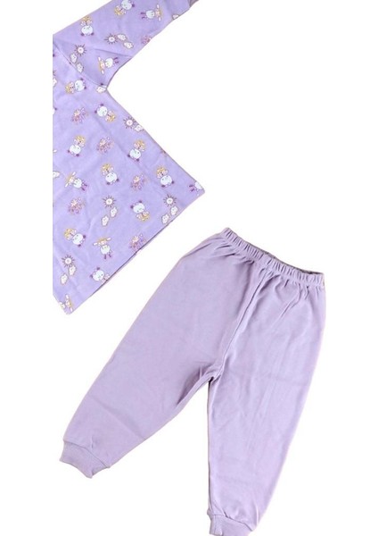 Kız Çocuk Tavşanlı Pijama