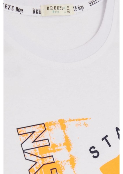 Erkek Çocuk Pamuklu Rahat Kalıp Geniş Tshirt fırsatları