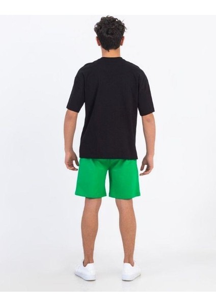 Erkek Çocuk Pamuklu Oversize Kesim Şort