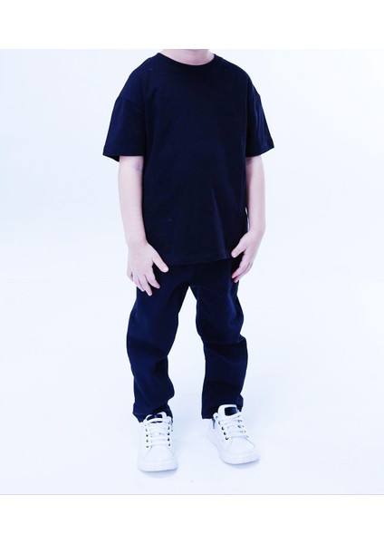 Erkek Çocuk Pamuklu Lycralı Bel Ayar Lastikli Mevsimlik Pantolon modelleri