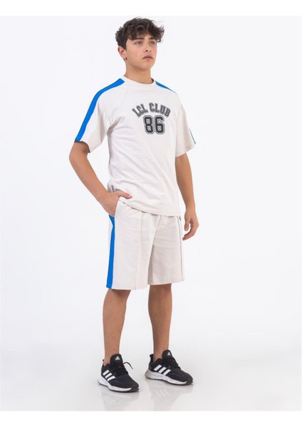 Erkek Çocuk Geniş Kesim Lcl Club Yazılı Şortlu Takım fiyatları