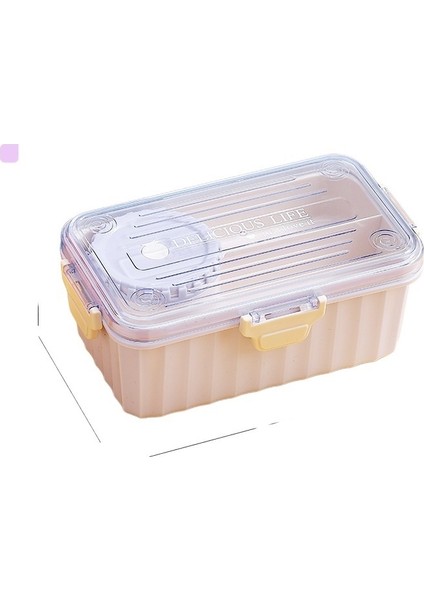 Öğle Yemeği Kutusu Öğle Yemeği Kutusu Öğrenci Bölünmüş Öğle Yemeği Bento Kutusu (Yurt Dışından)