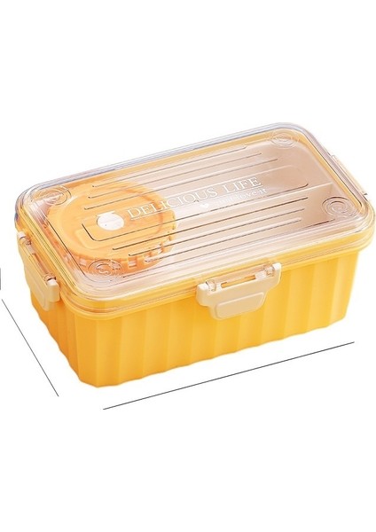 Öğle Yemeği Kutusu Öğle Yemeği Kutusu Öğrenci Bölünmüş Öğle Yemeği Bento Kutusu (Yurt Dışından)