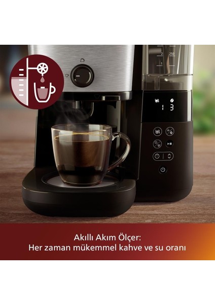 HD7888/01  All-In-1 Brew Öğütücülü Filtre Kahve Makinesi