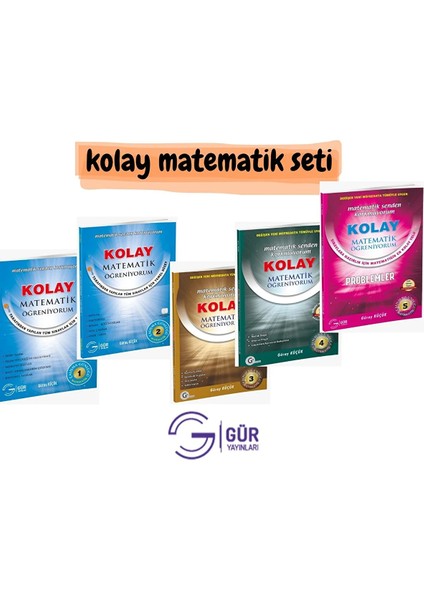 Fulleten Kolay Matematik Seri 5 Kitap