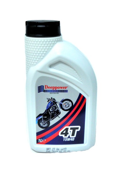 Deep Power Motor Yağı 4t 15W-40 (1 Litre) Deeppower