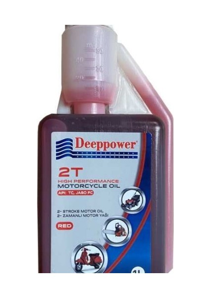 Motor Yağı 2t (1 Litre) (Ölçekli) Deeppower