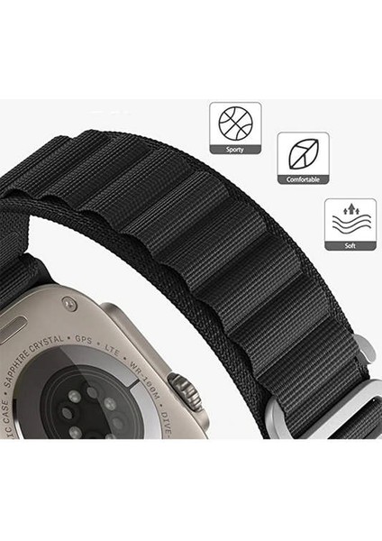 Apple Watch Ultra 49MM Mountain Kordon - Yeşil fırsatları