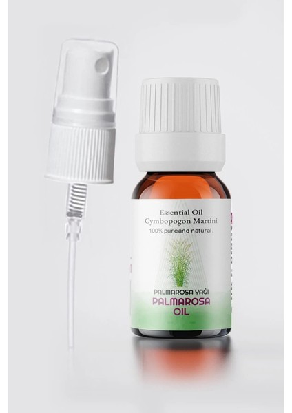 Palmarosa Yağı, Uçucu Yağ, Palmarosa Oil, Cymbopogon Martini 10 ml