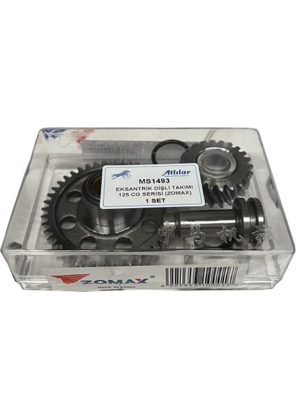 Eksantrik Dişli Takımı 125 Cg Serisi (Zomax) Zomax