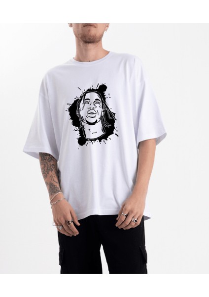 Unisex Oversize Travis Scott Tshirt
