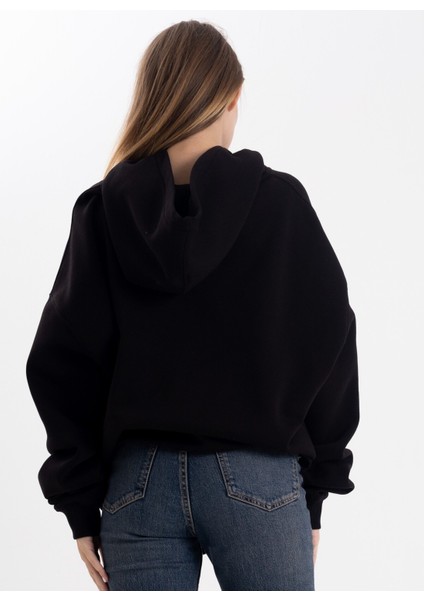 Unisex Oversize Yezuş Kapüşonlu Sweatshirt