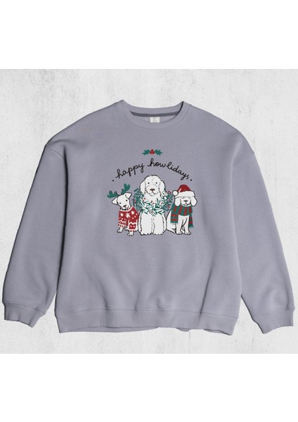 Unisex Oversize Howliday Sweatshirt