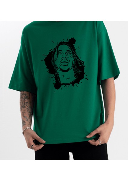 Unisex Oversize Travis Scott Tshirt