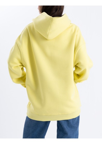 Unisex Oversize Howliday Kapüşonlu Sweatshirt modelleri