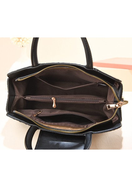 Yeni Moda Timsah Desenli Çanta Büyük Kapasiteli Rahat Omuz Crossbody Çanta Modaya Uygun (Yurt Dışından) fırsatları