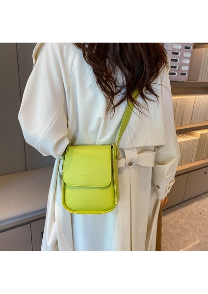 Küçük Çanta Kadın Niş Moda Moda Geniş Omuz Askısı Tek Omuz Crossbody Çanta Küçük Taze Basit Rahat Çanta (Yurt Dışından) indirimleri