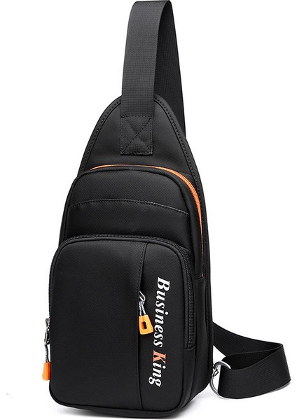 Yeni Göğüs Çantası Erkek Çantası Omuz Crossbody Çanta Öğrenci Rahat Göğüs Çantası (Yurt Dışından)