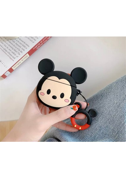 Mickey Mouse 1 Temalı Airpods 1. ve 2. Nesil Kılıf Koruyucu