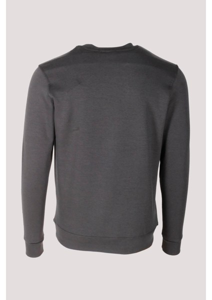 Erkek Sweatshirt Füme Ön Cep Detaylı Relaxed Fit Double Face Crewneck Ncs Jeans 1640 fiyatları