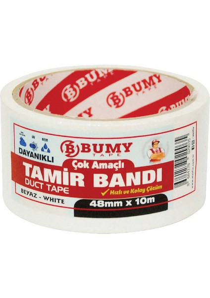 Duck - Tape Tamir Bandı - 48 mm x 10MT - Beyaz