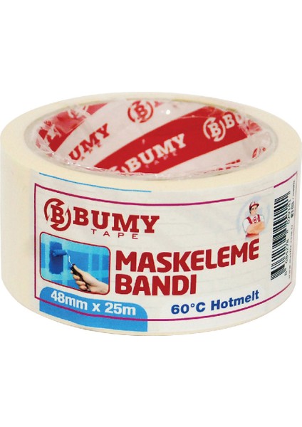 Maskeleme Bandı - 48 mm x 25 mt / Holtmelt