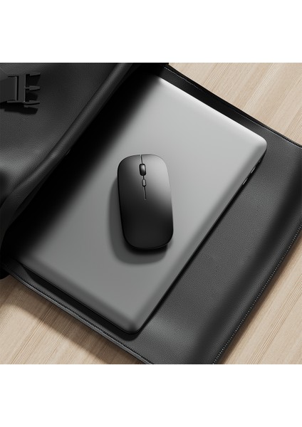 Sessiz Wireless Bluetooth Kablosuz Mouse 800-1600DPI Ergonomik Şarjlı 2.4ghz Fare