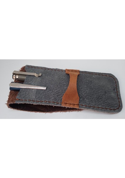 Gerçek Deri Özel Kale ml eriniz Için Kalemlik 2 x 3 Kalem Için 27 cm 6 cm Hepsi9