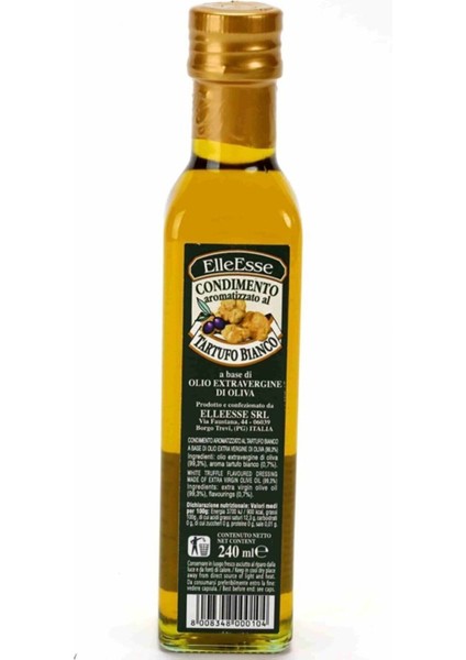 Beyaz Trüf Aromalı Zeytinyağı 240 ml