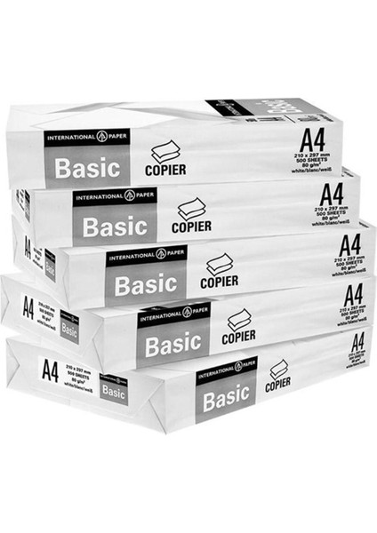 Informal Yayınları A4 Fotokopi Kağıdı 80 gr 5 Paket 1 Koli 2500 Yaprak modelleri