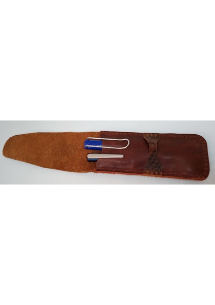 Gerçek Deri Özel Kale ml eriniz Için Kalemlik 2 x 3 Kalem Için 27 cm 6 cm HEPSI11