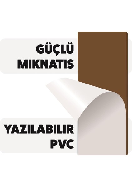 12 Adet Mıknatıslı Yazılabilir Silinebilir Etiket 40X80MM fırsatları