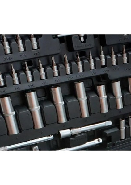 Stahlmayer 216 Parça 1/2-3/8-1/4 Profesyonel Lokma Takımı Germany