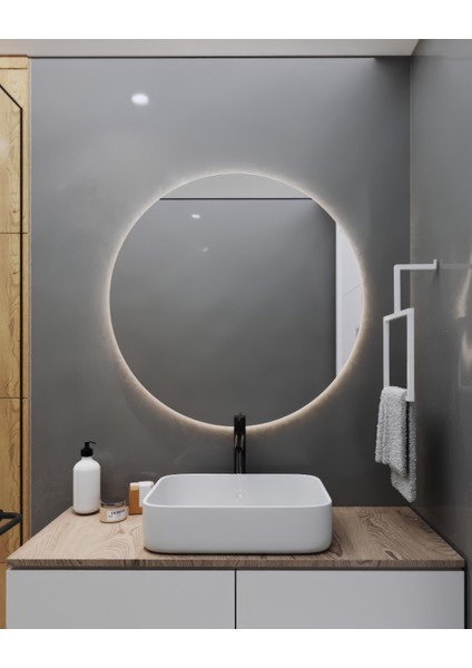 Havluluk Metal Ev Mutfak Banyo Duvara Monte Havlu Tutacağı Kare Modern Şık Tasarım fırsatları
