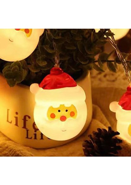 Yılbaşı Tasarımlı Noell Baba LED Işık 3 Metre 10 Top fırsatları