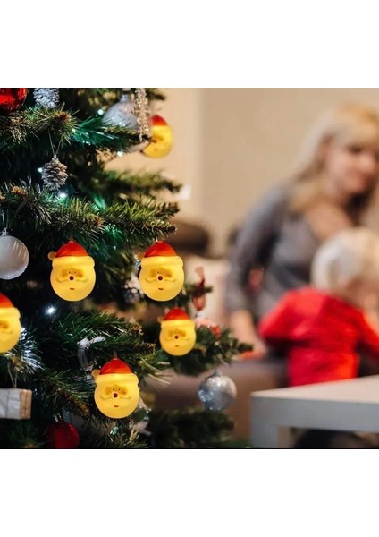 Yılbaşı Tasarımlı Noell Baba LED Işık 3 Metre 10 Top indirimleri