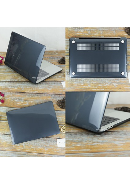Macbook Pro Kılıf 15 inç A1707 A1990 ile Uyumlu Kristal