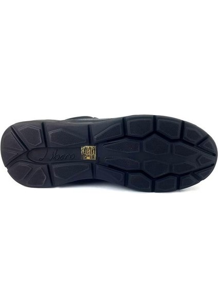 4884 Günlük HakikiDeri Fermuarlı Erkek Bot-Siyah modelleri