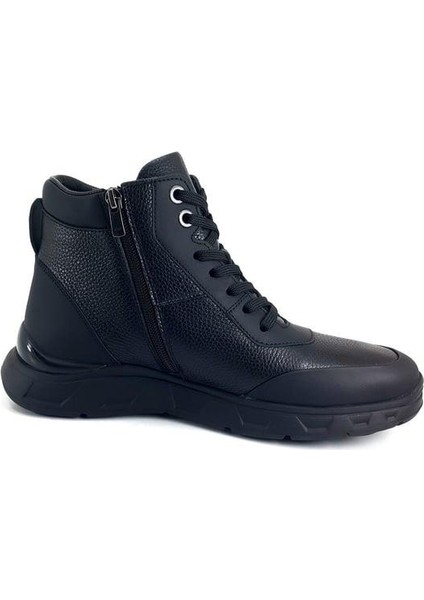 4884 Günlük HakikiDeri Fermuarlı Erkek Bot-Siyah fırsatları