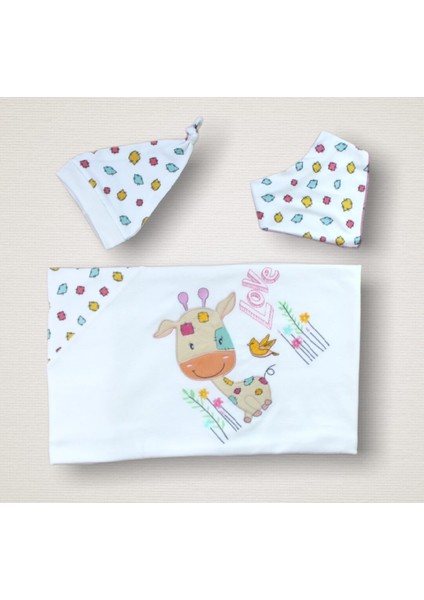 Love Zürafa Nakışlı Cotton Antibaakteriyel 10LU Zıbın Takımı Hastane Çıkışı fiyatları