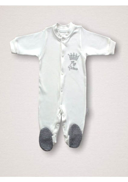Süper Prens Nakışlı Cotton Antibaakteriyel 10LU Zıbın Takımı Hastane Çıkışı indirimleri