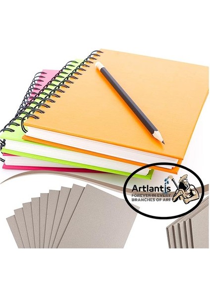 A5 Mukavva Gri 3 mm 20 Adet 1 Paket 14 8 x 21 cm A - 5 Mukavva 3 mm Kalınlığında A - 5 Mukavva